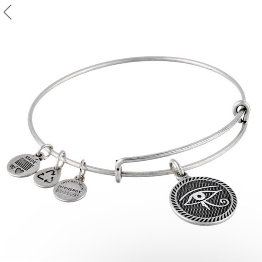 Alex and Ani Eye of Horus Silver Bracelet